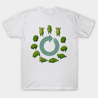 Yoga Frog Sun Salutation T-Shirt